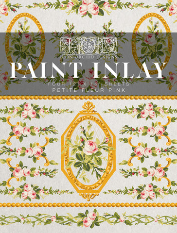 Paint Inlay - Ltd Ed - Petit Fleur Pink