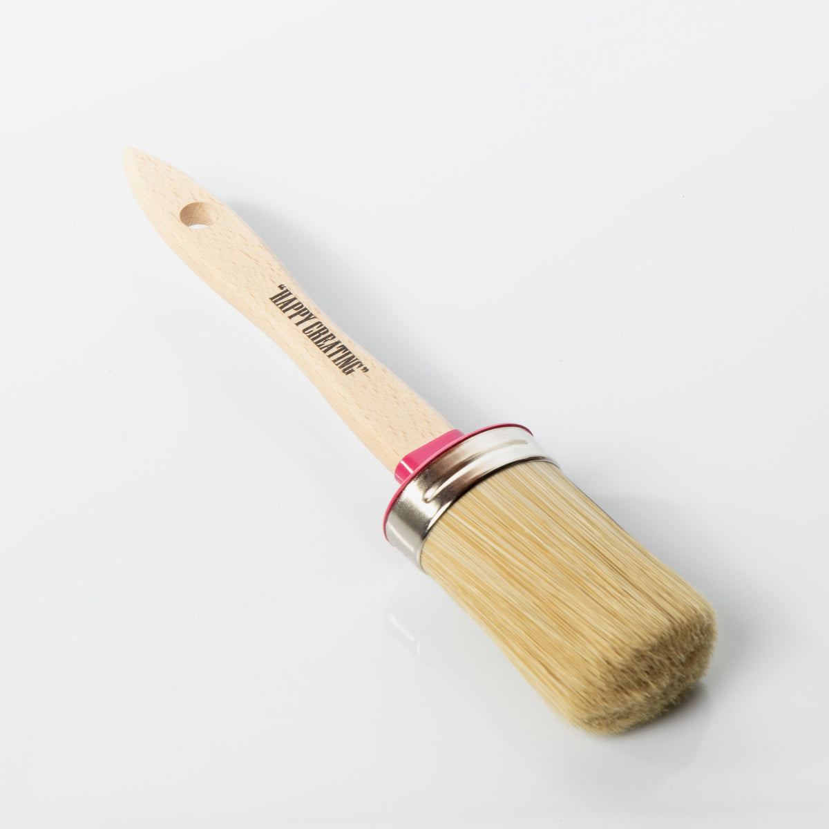 'Happy Creating' Size 12 Paint Brush and Pixie Dust