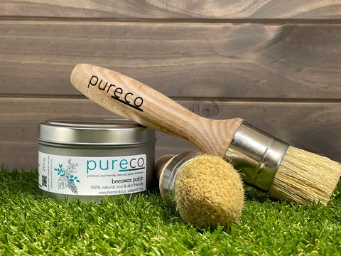Pureco Flat Top Wax Brush