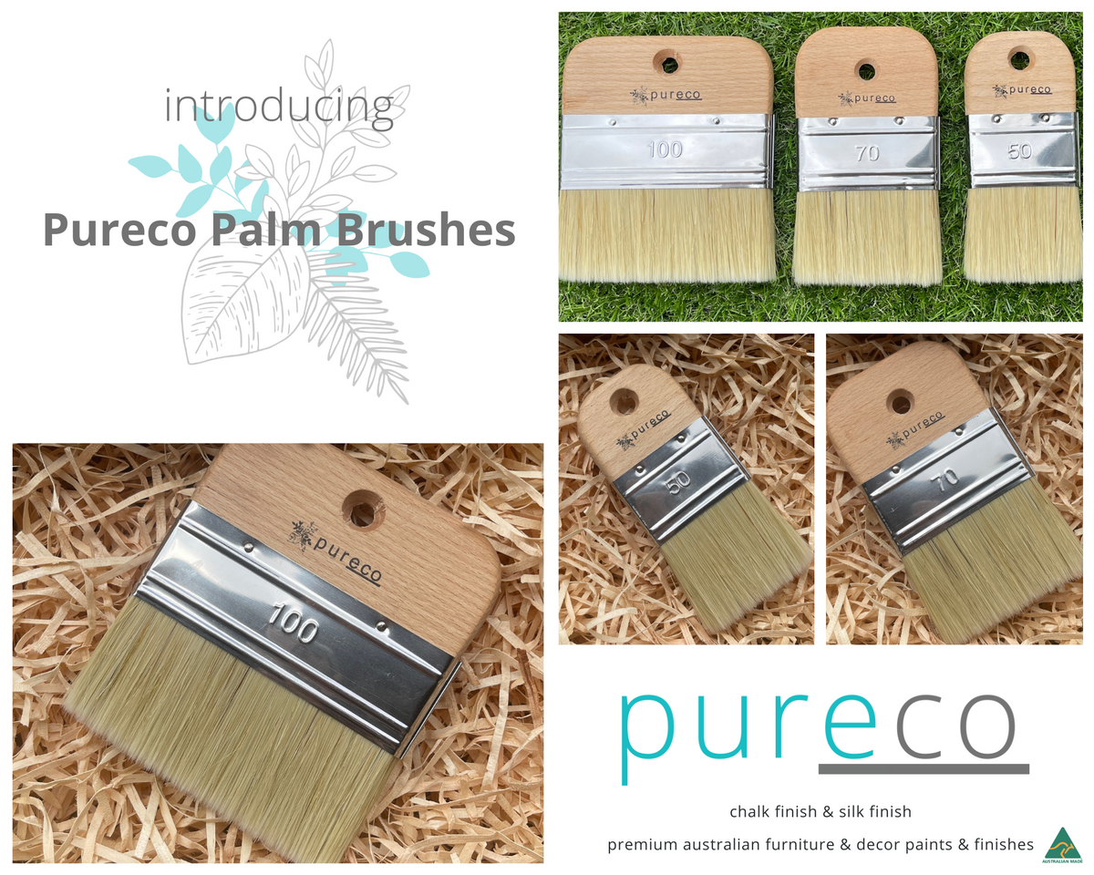 Pureco Palm Brushes – Paint Brush and Pixie Dust