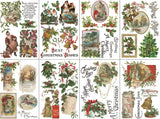 **NEW** Christmas Joy - Transfer - 8 sheets 12"x 8"