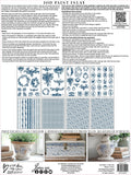 Paint Inlay - Ltd Ed - Delft Traditions Azure - 8 sheets