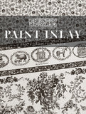 Paint Inlay - Ltd Ed - Delft Traditions Noir - 8 sheets