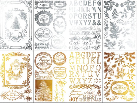 **NEW** Figgy & Flourish - Foil Transfer - 8 sheets 12"x 8"