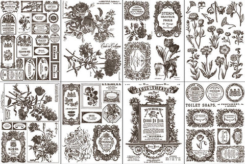 Paint Inlay - Floriography