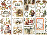 **NEW** Santas Hollow - Transfer - 8 sheets 12"x 8"