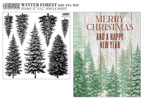 Winter Forest - Stamp - Ltd Ed