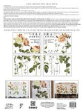 Flora Parisiensis - Transfer - 4 sheets of 12" x 16"