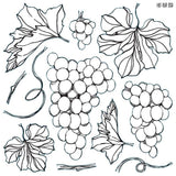 Grapes - Stamp