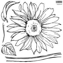 Sunflowers - Stamp